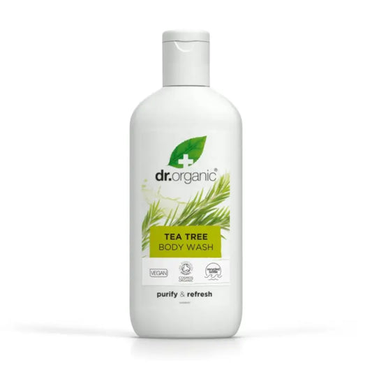 Dr.Organic Teebaum Duschgel Alle Hauttypen, 250 ml