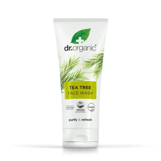 Dr.Organic Tea Tree Facial Cleanser Fettige Haut, 200 ml