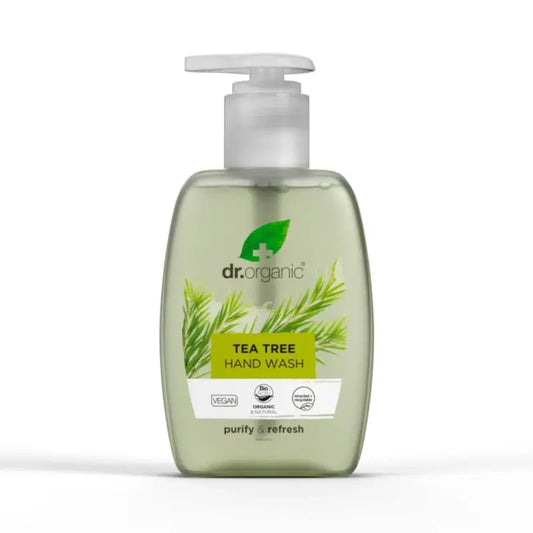 Dr.Organic Teebaum Handseife Alle Hauttypen, 250 ml