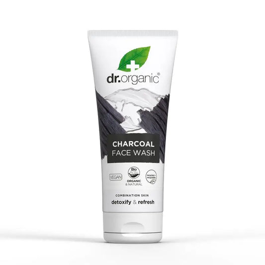 Dr.Organic Activated Charcoal Facial Cleanser Fettige Haut, 200 ml