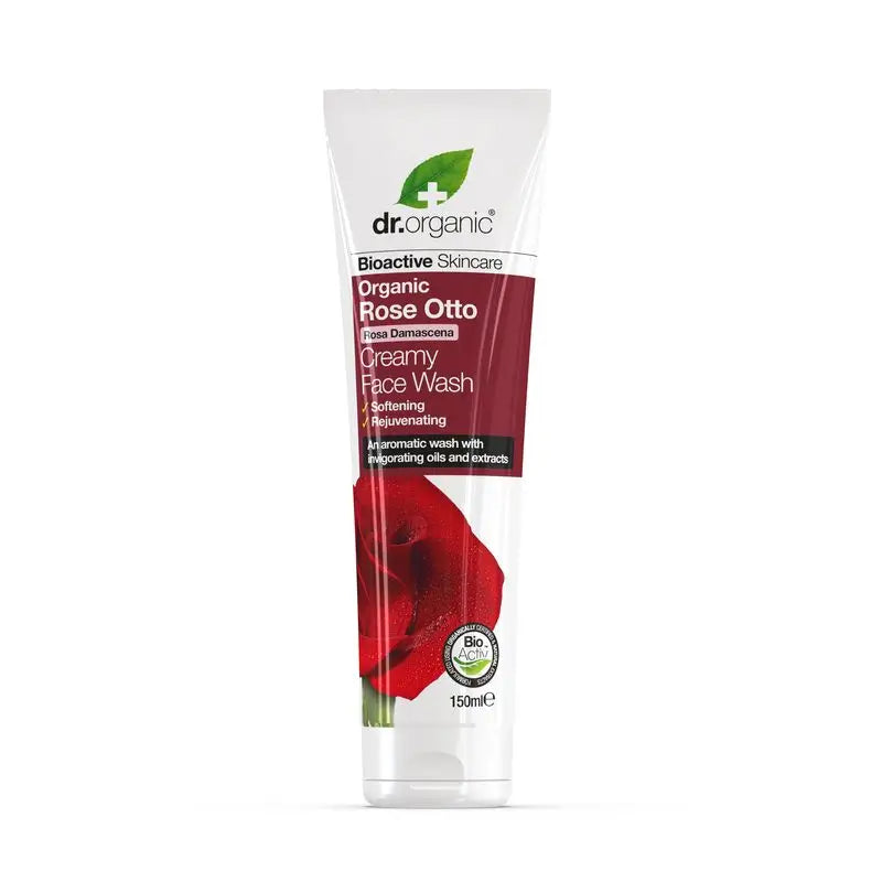 Dr. Organic Mature Skin Gesichtsreiniger Rose Otto 150Ml