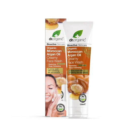 Dr. Organic Facial Cleanser Normal-Trockene Haut Argan 150Ml