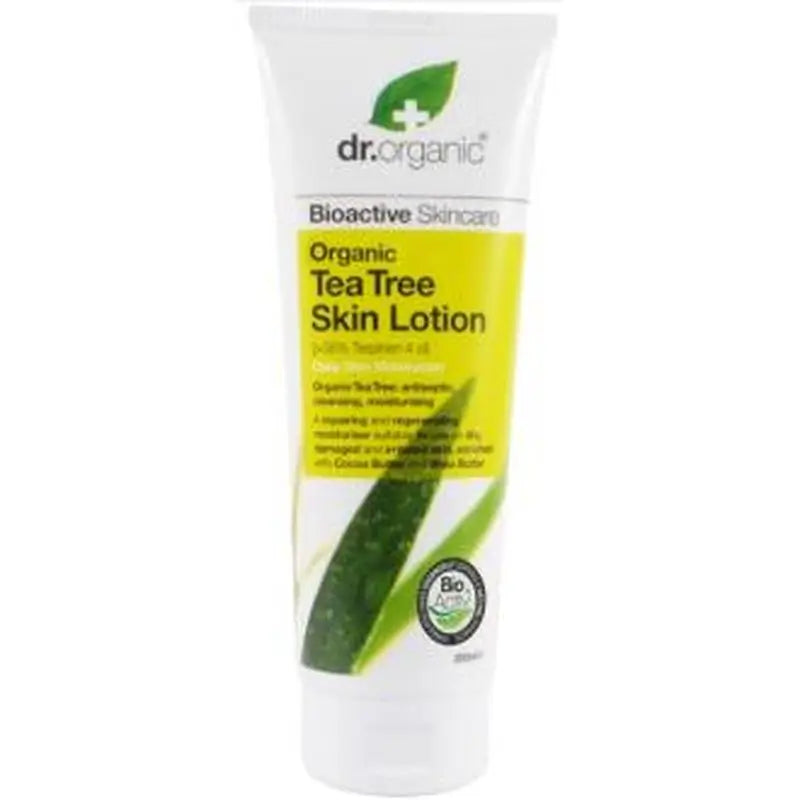 Dr. Organic Locion Corporal Arbol Del Te Organico 200Ml.
