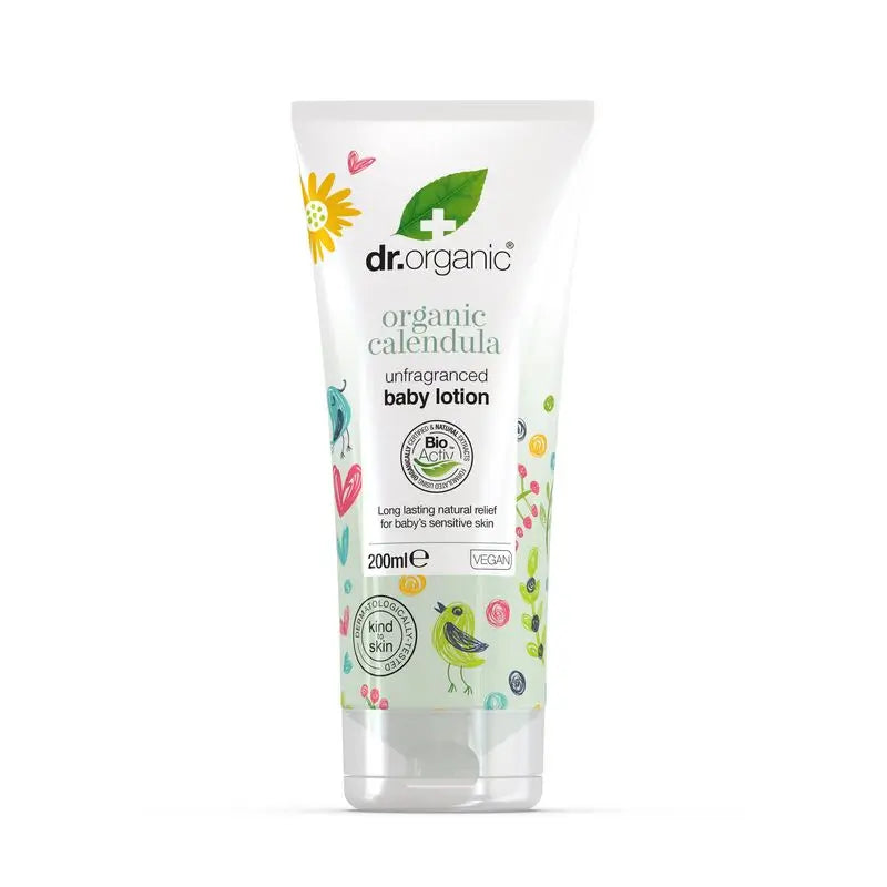 Dr. Organic Calendula Körperlotion für Baby 200Ml.