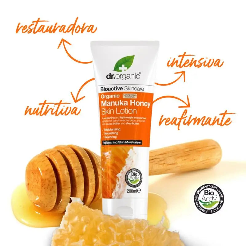 Dr. Organic Manuka Honig Körperlotion 200Ml.