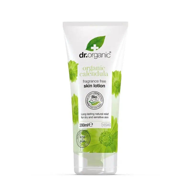 Dr. Organic Calendula Körperlotion für empfindliche Haut 200Ml