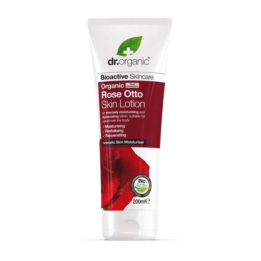 Dr. Organic Damaszener Rose Körperlotion 200Ml.
