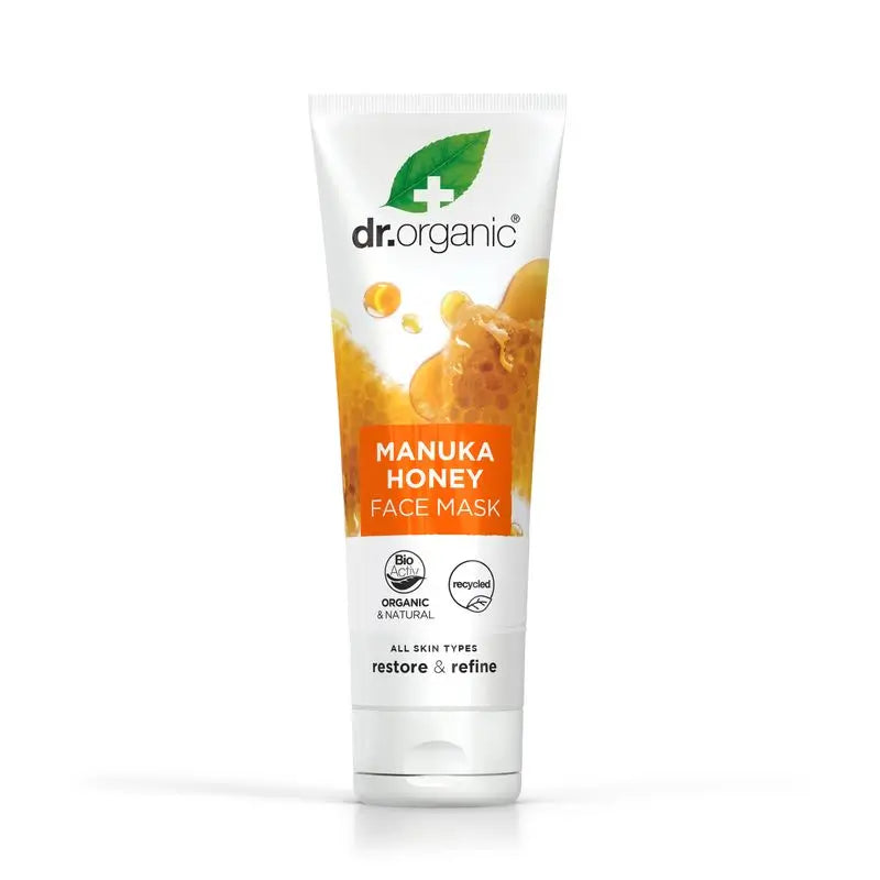 Dr.Organic Manuka Honig Gesichtsmaske Trockene & Empfindliche Haut, 125 ml