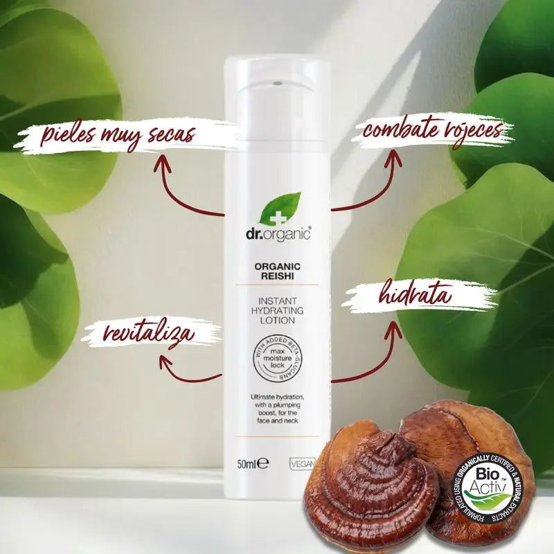 Dr. Organic Reishi Gesicht & Hals Serum 50Ml.