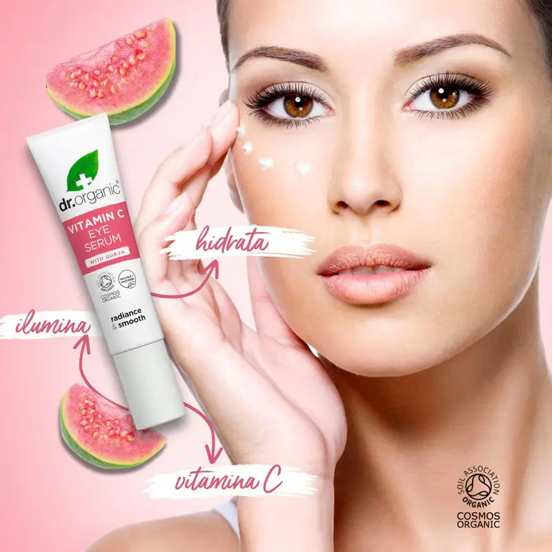 Dr.Organic Guava Aufhellendes Augenkontur-Serum, 265 ml