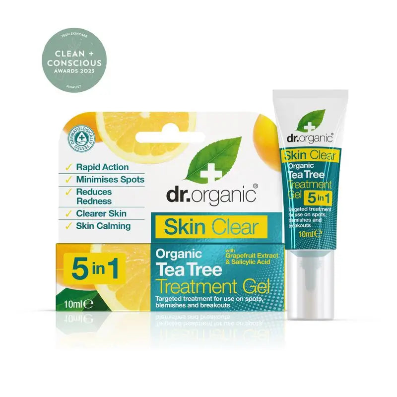 Dr. Organic Skin Clear 5 In 1 Gel Behandlung 10Ml.