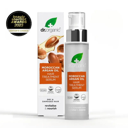 Dr.Organic Arganöl Haarserum Trockenes oder beschädigtes Haar, 100 ml