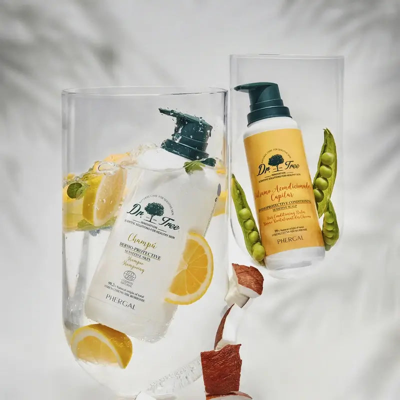Dr. Tree Natural Dermo-Protective Shampoo für empfindliche Kopfhaut 400 Ml