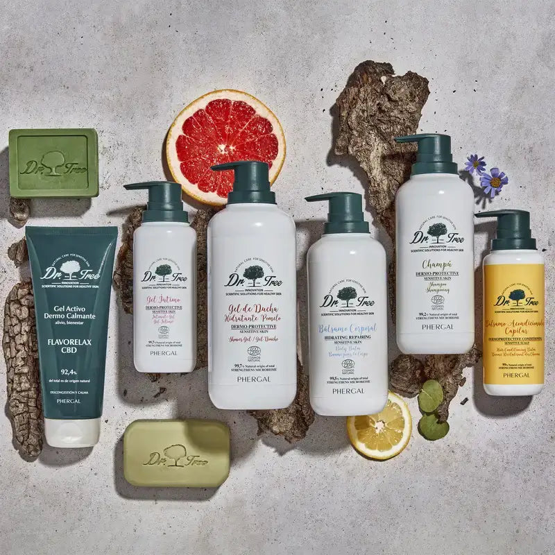 Dr. Tree Natural Dermo-Protective Shampoo für empfindliche Kopfhaut 400 Ml