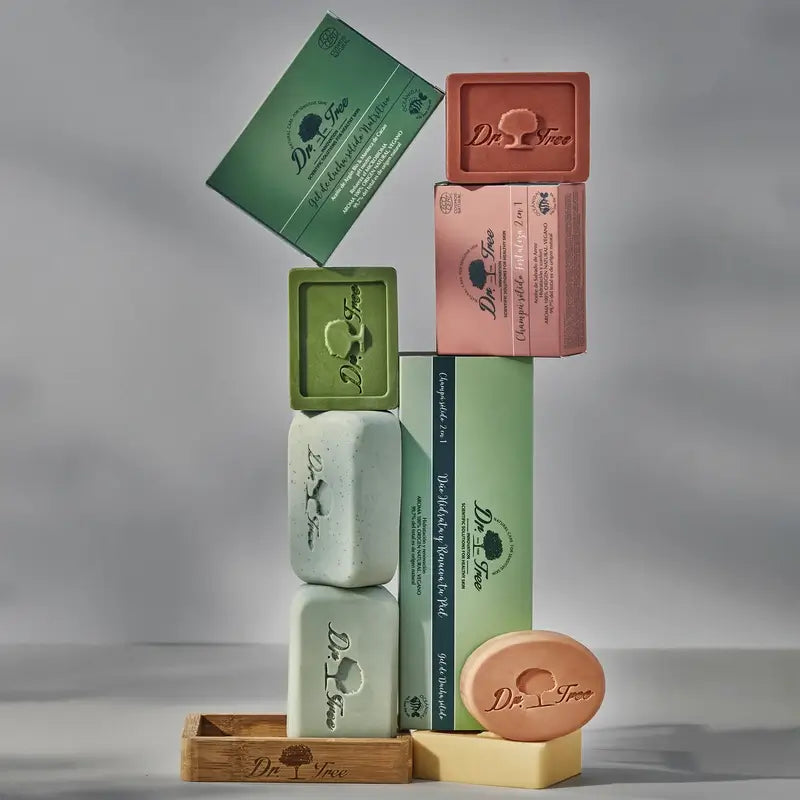 Dr. Tree Natural Nourishing Solid Shampoo für empfindliche Kopfhaut
