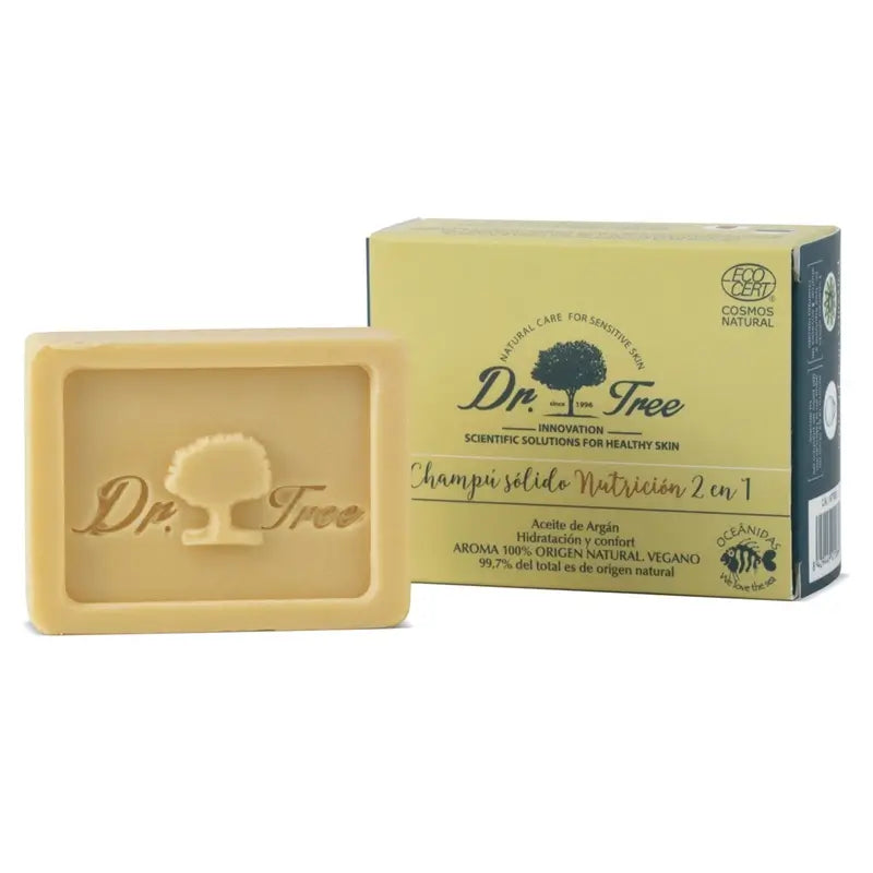 Dr. Tree Natural Nourishing Solid Shampoo für empfindliche Kopfhaut