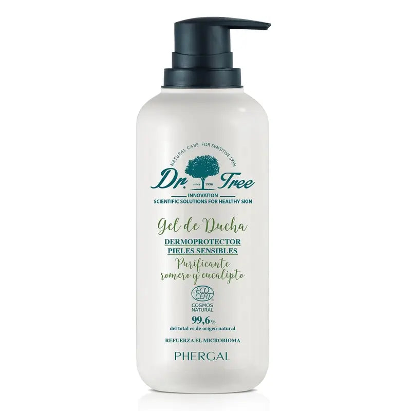Dr. Tree Natural Rosmarin Reinigende Duschgel empfindliche Haut 500Ml
