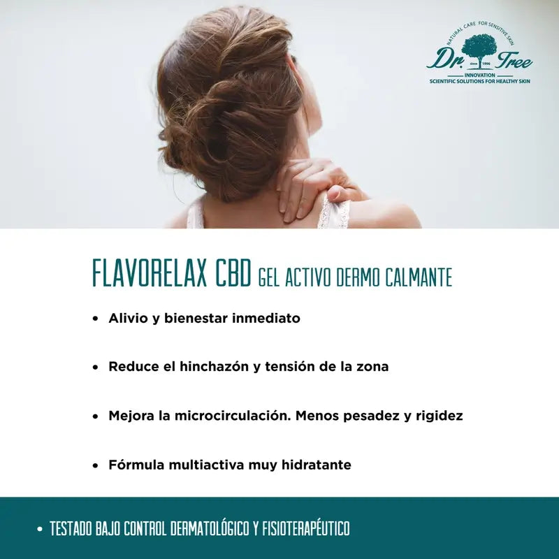 Dr. Tree Flavorelax Gel mit beruhigendem Cbd 200Ml