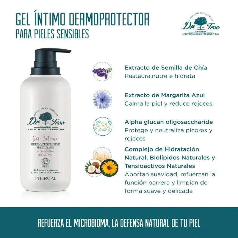 Dr. Tree Natural Intim Gel Empfindliche Haut 200Ml