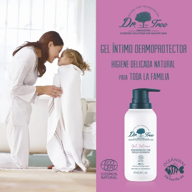 Dr. Tree Natural Intim Gel Empfindliche Haut 200Ml