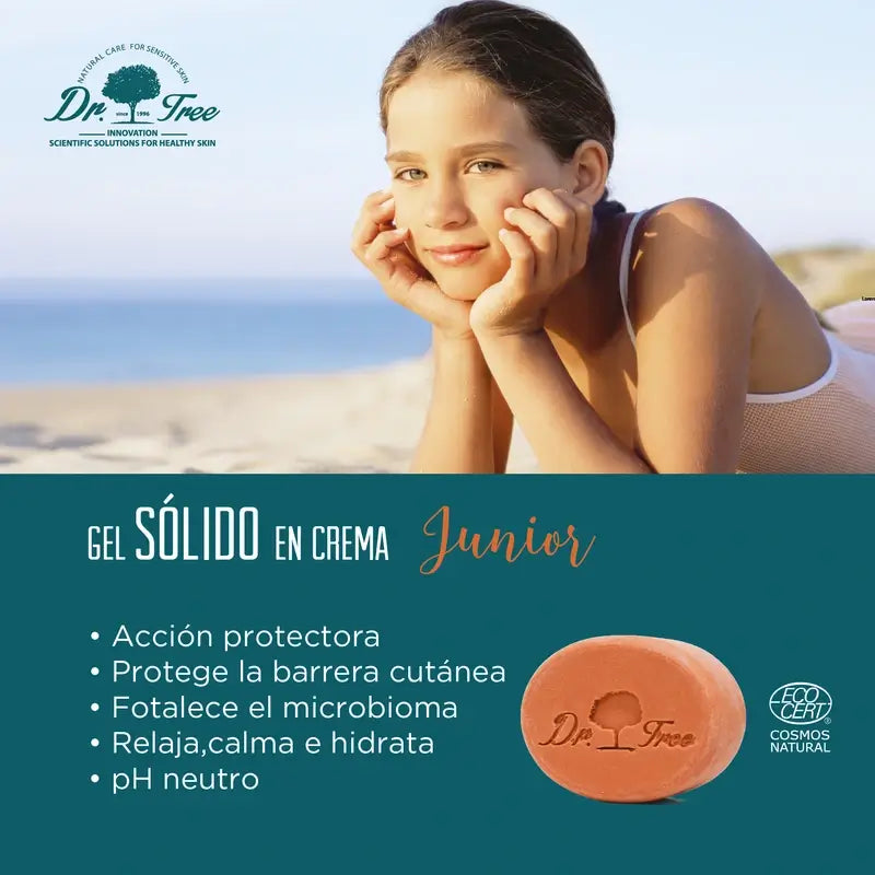 Dr. Tree Natural Junior Festes Gel Empfindliche Haut