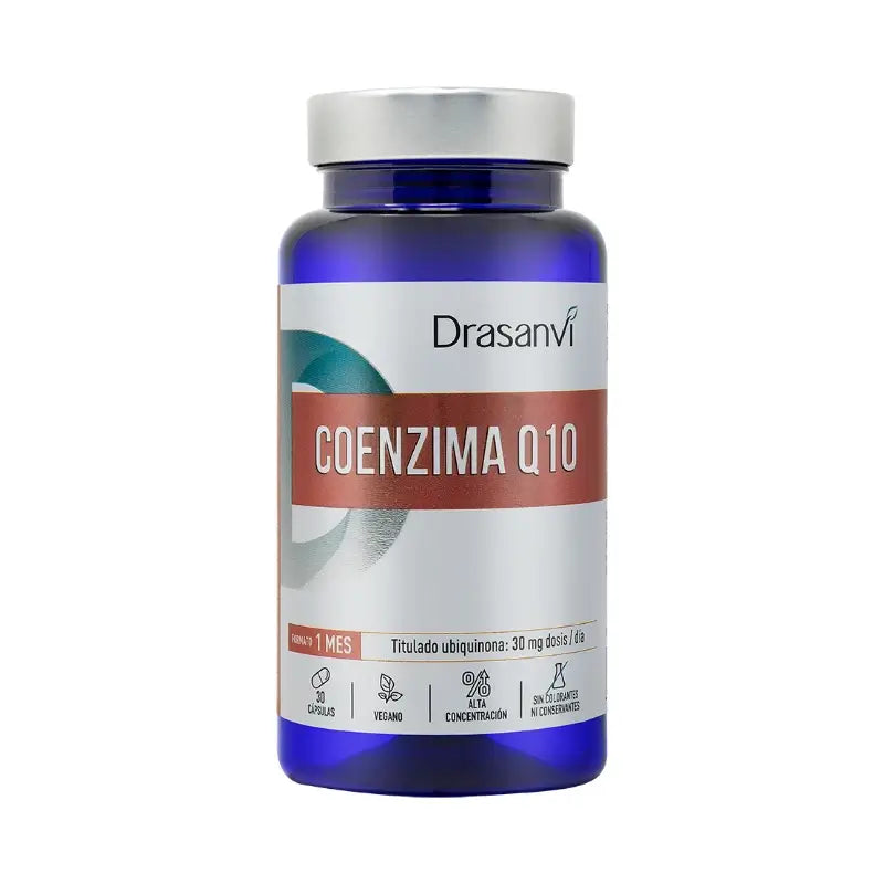 Drasanvi Coenzym Q10 30 Kapseln Nutrabasicos Drasanvi Flasche