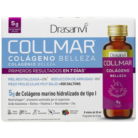 Drasanvi Collmar Collagen Beauty Trinkbare Waldfrüchte, 8 X 50Ml Fläschchen