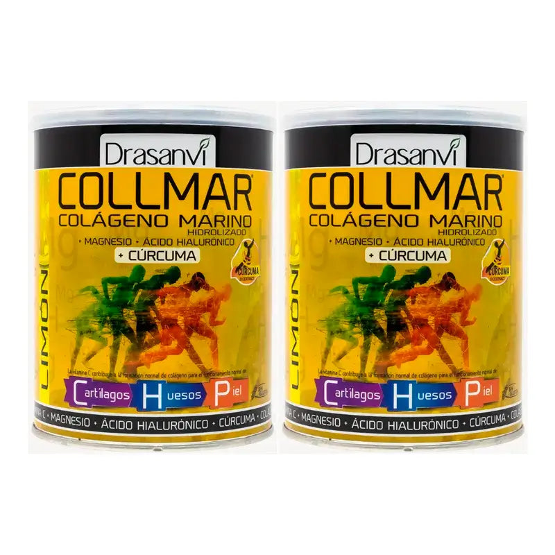 Drasanvi Collmar Magnesium Kurkuma Zitrone Pack 2 x 300 Gramm