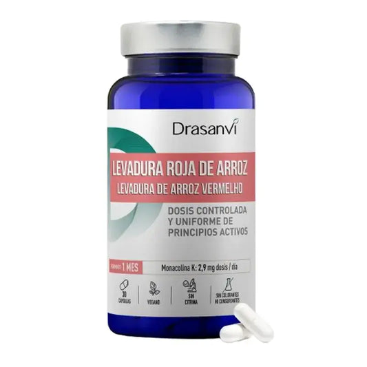 Drasanvi Roter Hefereis (2,9Mg Monacolin K 30 Kapseln