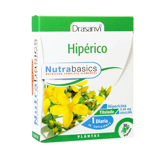 Drasanvi Hyperic 30 Kapseln Nutrabasicos Drasanvi Flasche