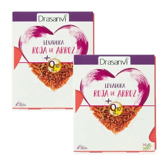 Drasanvi Hefe Roter Reis (2,9 Mg Monacolin K) Coenzym Q10, 2X30 Kapseln