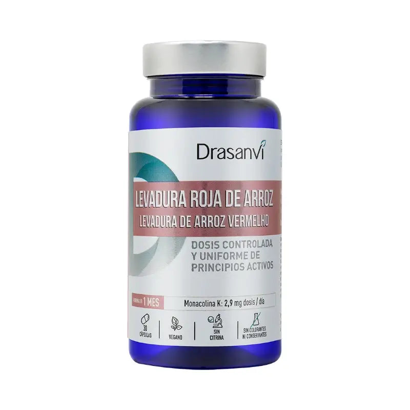 Drasanvi Roter Hefereis (2,9Mg Monacolin K 30 Kapseln