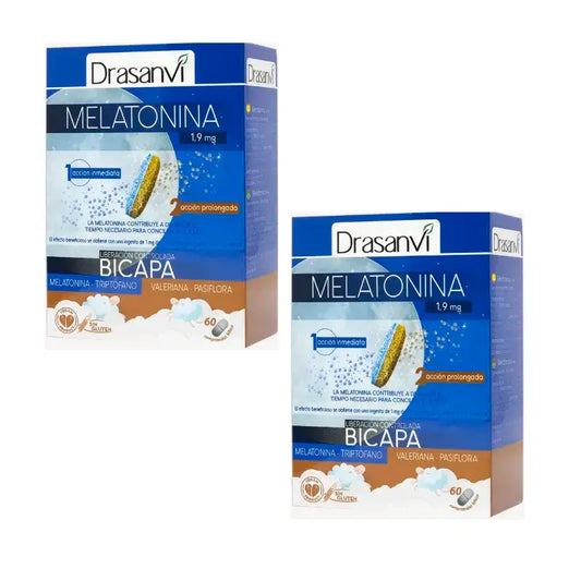 Drasanvi Melatonin Bicapa Retard , 2X60 Tabletten