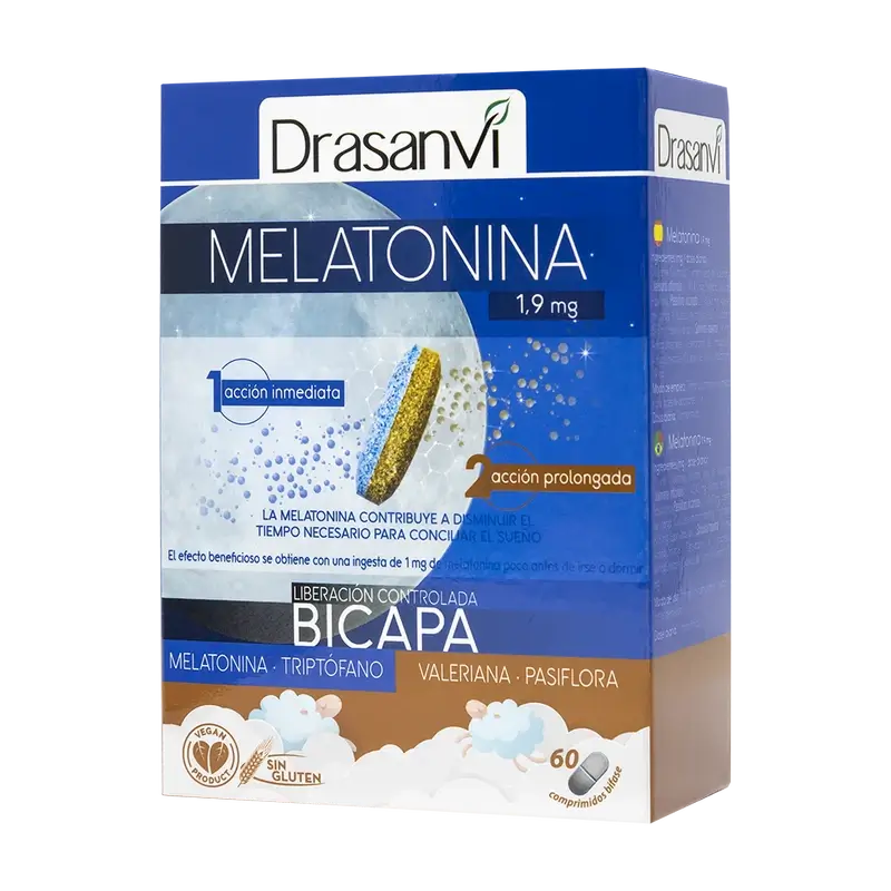 Drasanvi Melatonin Bicapa Retard , 60 Tabletten