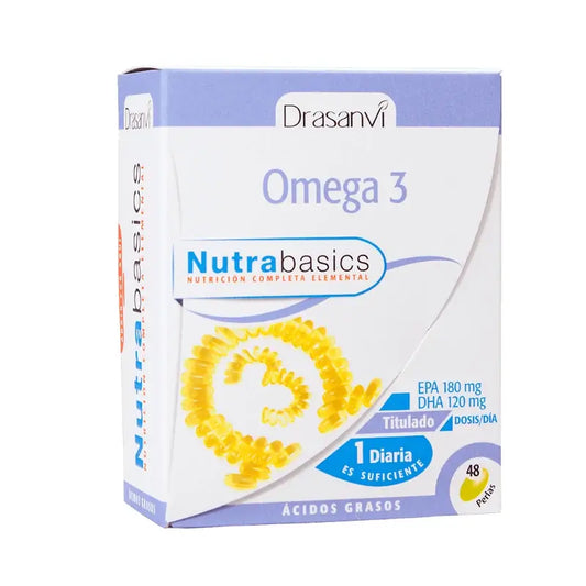 Drasanvi Omega 3 1000Mg Topf 48 Perlen Topf Nutrabasicos Drasanvi