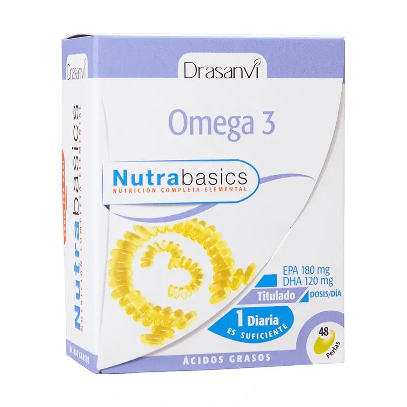 Drasanvi Omega 3 1000Mg Nutrabasicos , 48 Weichkapseln