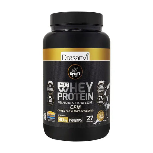Drasanvi Sport Live Whey Protein Isolat Kekse und Sahne, 800 g