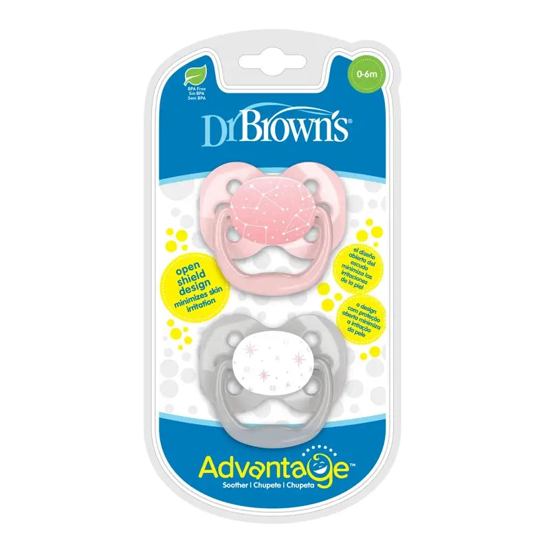 Dr.Browns Vorteil Reversible Schnuller T1 Sortiert
