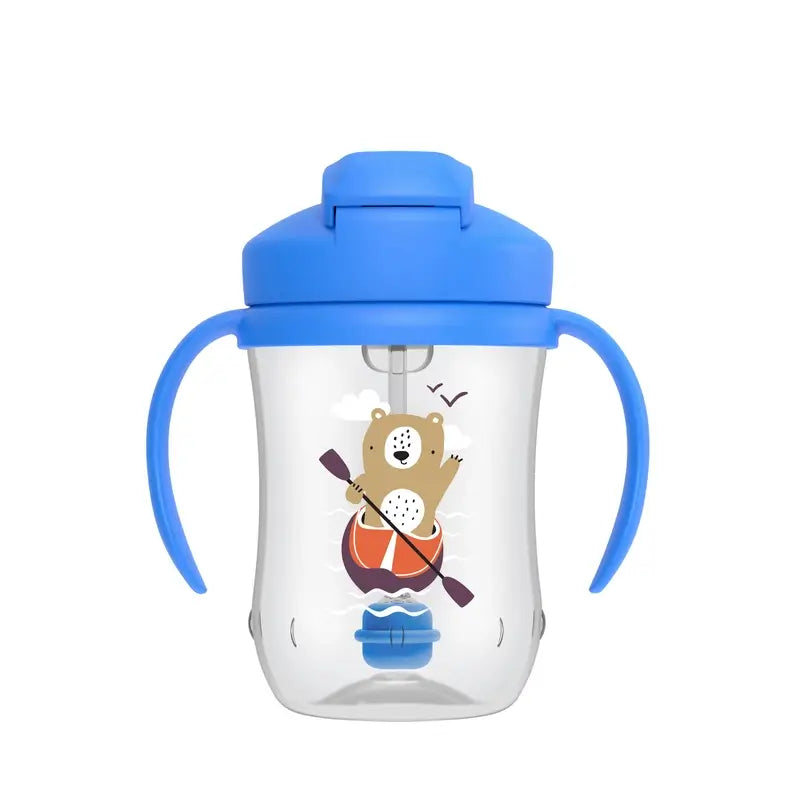 Dr.Brown's My First Cup mit Strohhalm Blaubär, 270 ml