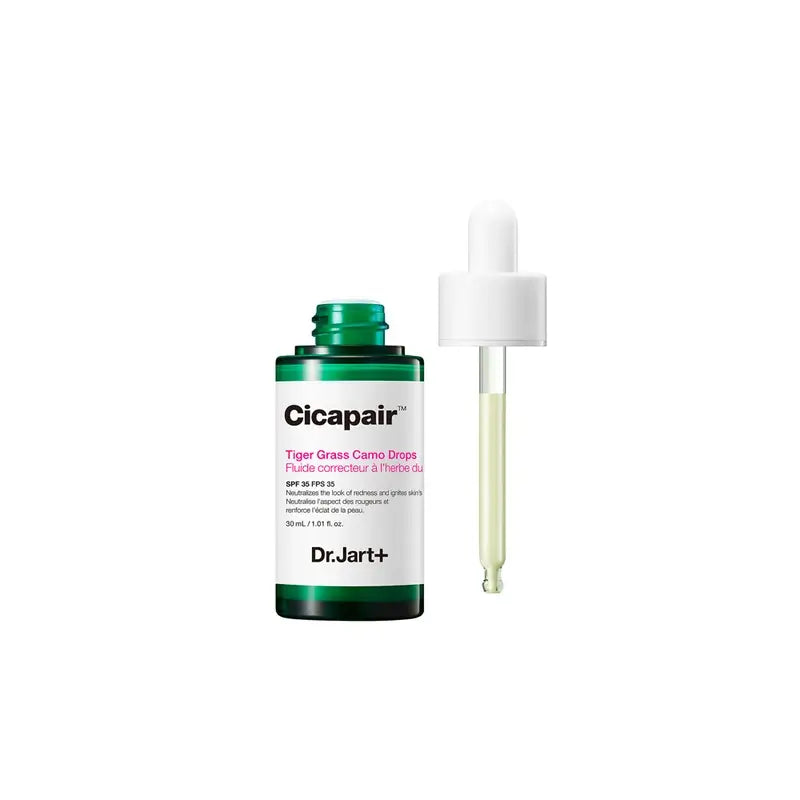 Dr.Jart+ Cicapair Tigergras Schutzserum gegen Rötungen SPF35 Tarntropfen, 30 ml