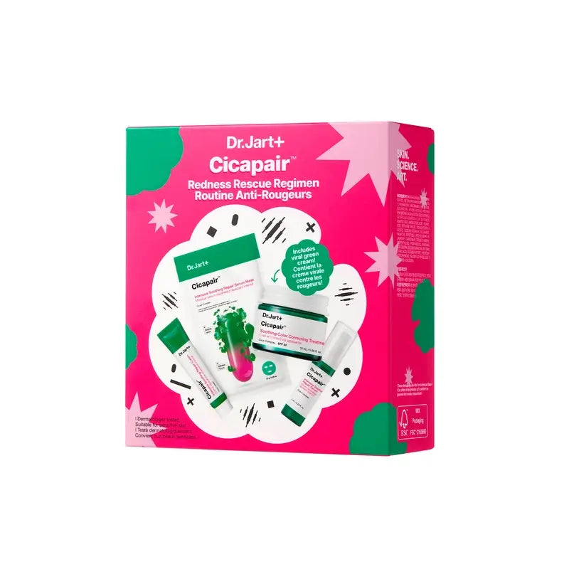 Dr.Jart+ Rescue Kit für gerötete Haut mit Centella asiatica