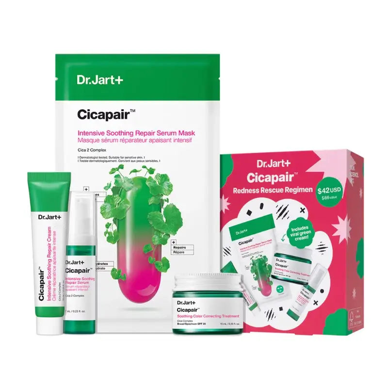 Dr.Jart+ Rescue Kit für gerötete Haut mit Centella asiatica