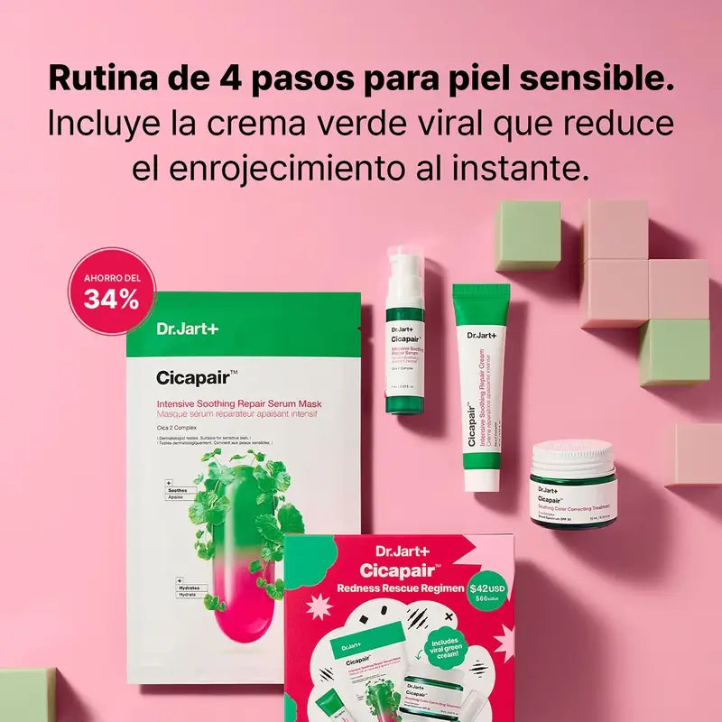 Dr.Jart+ Rescue Kit für gerötete Haut mit Centella asiatica