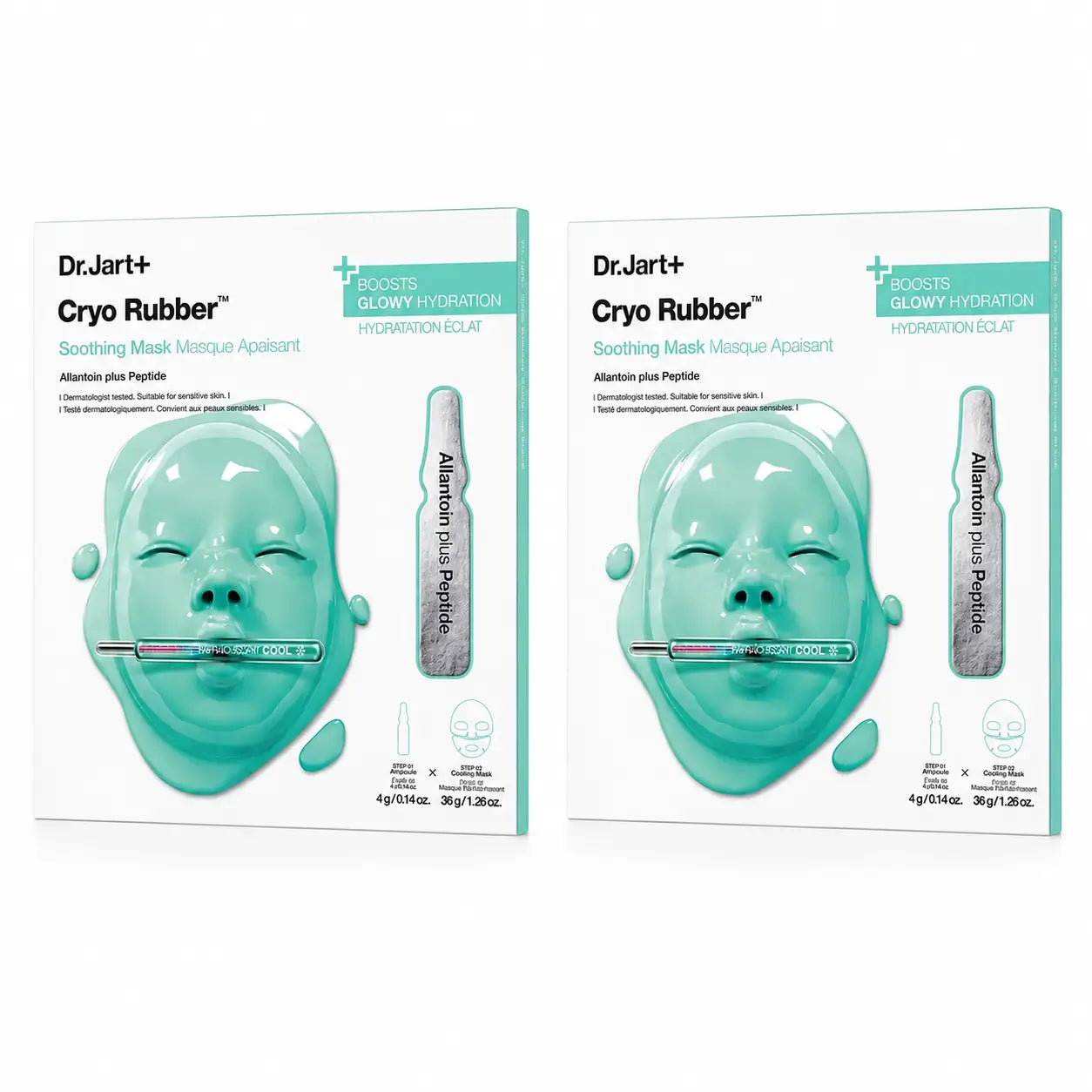 Dr.Jart+ Cryo Rubber Beruhigungsmaske, Packung 2