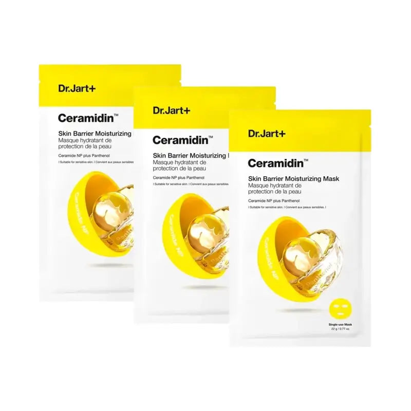 Dr.Jart+ Feuchtigkeitsspendende Hautschutzmaske, 3X22 Gr