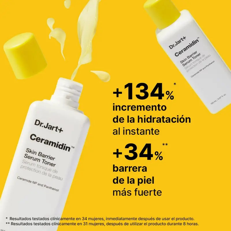 Dr. Jart+ Ceramidin Feuchtigkeitsserum Hautschutz Toner, 150 ml