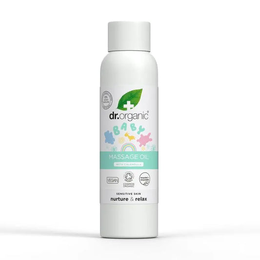 Dr.Organic Mum & Baby Baby-Massage-Öl nährt, pflegt, beruhigt, beruhigt, 150 ml