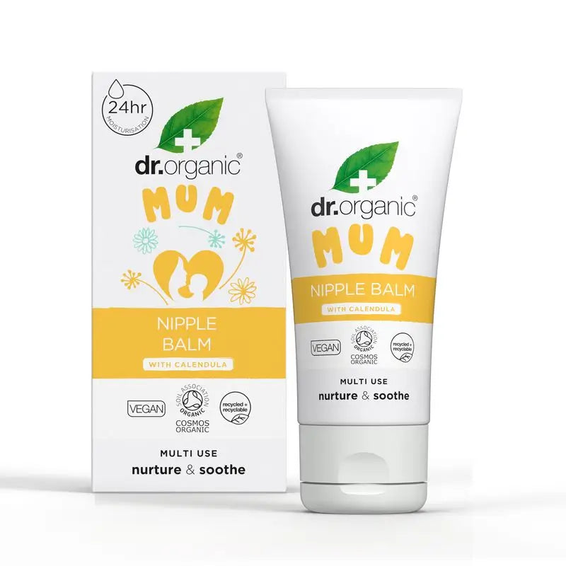 Dr.Organic Mum & Baby Brustwarzenbalsam Schützend, Pflegend, Beruhigend, 30 ml