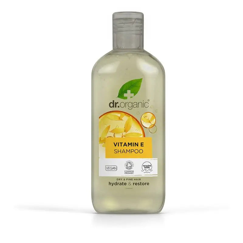 Dr.Organic Vitamin E Shampoo Feines Haar, 265 ml