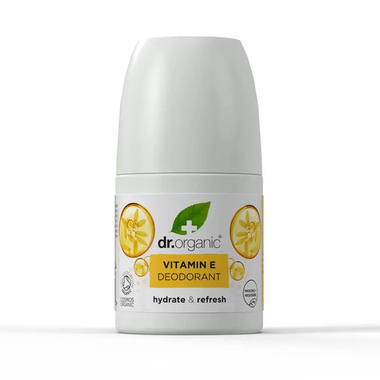 Dr.Organic Vitamin E Deodorant Trockene Haut, 50 ml